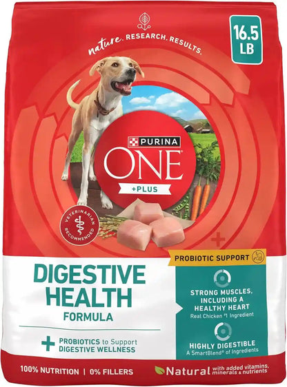 Purina One plus Digestive Health Formula Dry Dog Food Natural with Added Vitamins, Minerals and Nutrients - 31.1 Lb. Bag14