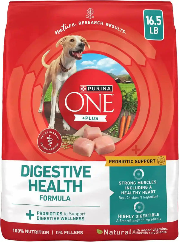 Purina One plus Digestive Health Formula Dry Dog Food Natural with Added Vitamins, Minerals and Nutrients - 31.1 Lb. Bag14