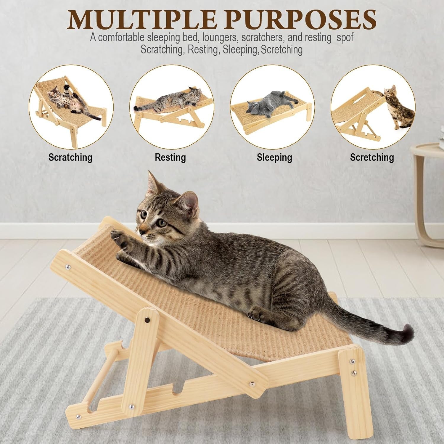 sisal-cat-scratcher-bed-with-adjustable-4-position-for-cats-scratcher-lounge-2-in-1-cat-sisal-chair-for-indoor-cats-hammock-for-scratching-pad-natural-lounger-chair