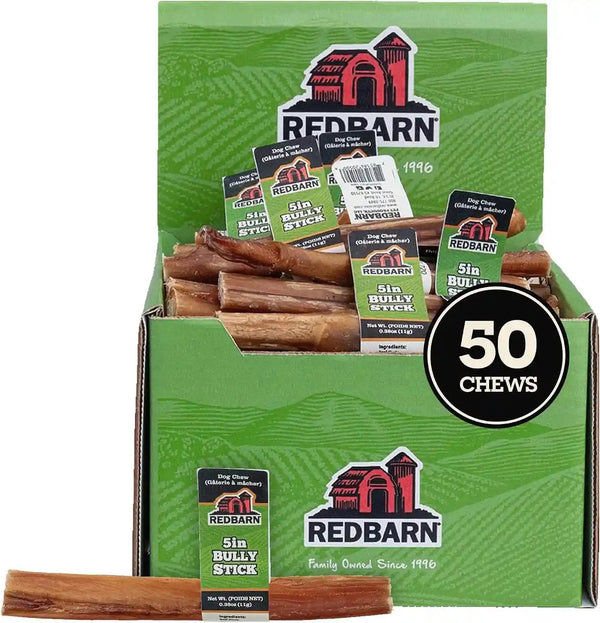 Redbarn Premium Bully Sticks for Dogs - 7 Inch, 6 Count - Long Lasting, Rawhide-Free, Slow Roasted, Low Odor & Highly Digestible, Single Ingredient Chews & All-Natural Dental Treats for Chewers19