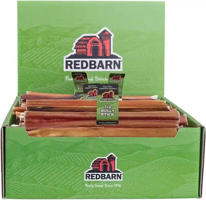 Redbarn Premium Bully Sticks for Dogs - 7 Inch, 6 Count - Long Lasting, Rawhide-Free, Slow Roasted, Low Odor & Highly Digestible, Single Ingredient Chews & All-Natural Dental Treats for Chewers20