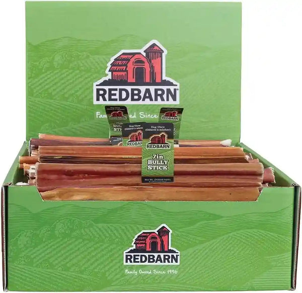 Redbarn Premium Bully Sticks for Dogs - 7 Inch, 6 Count - Long Lasting, Rawhide-Free, Slow Roasted, Low Odor & Highly Digestible, Single Ingredient Chews & All-Natural Dental Treats for Chewers20
