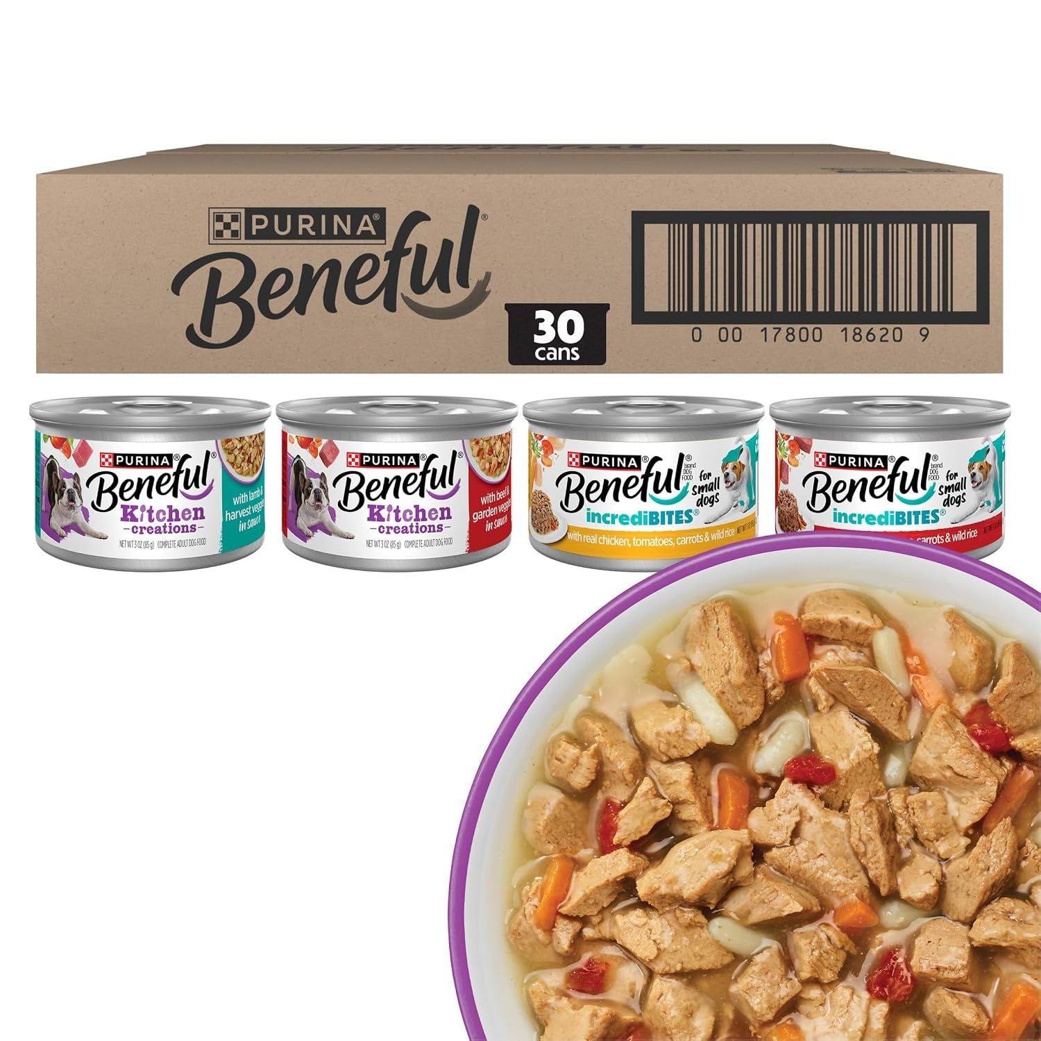 beneful-purina-incredibites-and-medleys-wet-dog-food-variety-pack-made-with-real-beef-chicken-and-lamb-with-dog-gravy-30-pack-pack-of-30-3-oz-cans