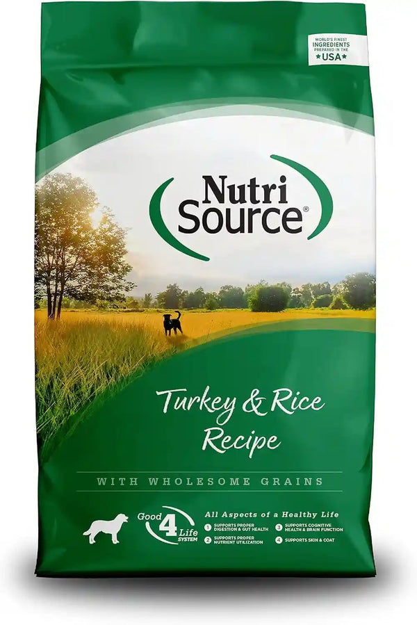 Nutrisource Adult Dry Dog Food, Beef & Rice, 26 Lb | Probiotic & Prebiotic Digestive Support, Healthy Skin & Coat, No Corn Wheat or Soy9