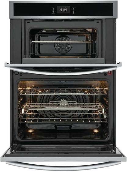 Gallery 30 in Electric Built-In Wall Oven & Microwave Combination W/Total Convection, Smudgeproof Black Stainless Steel8