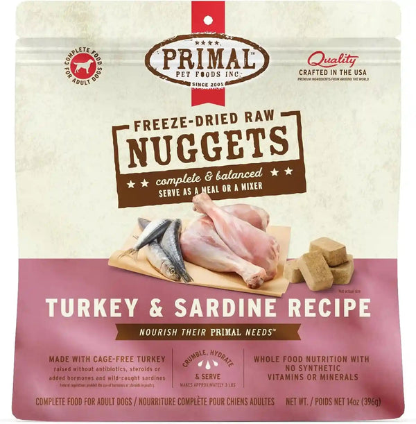 Primal Freeze Dried Dog Food Nuggets, Chicken; Complete Balanced Meal, Topper or Treat; Premium, Healthy, Grain Free, High Protein Raw Dog Food, 14 Oz | Complete & Balanced Nutrition, Meal, Topper or Treat, Grain-Free, High Protein, No Synthetic Vitamins & Minerals18
