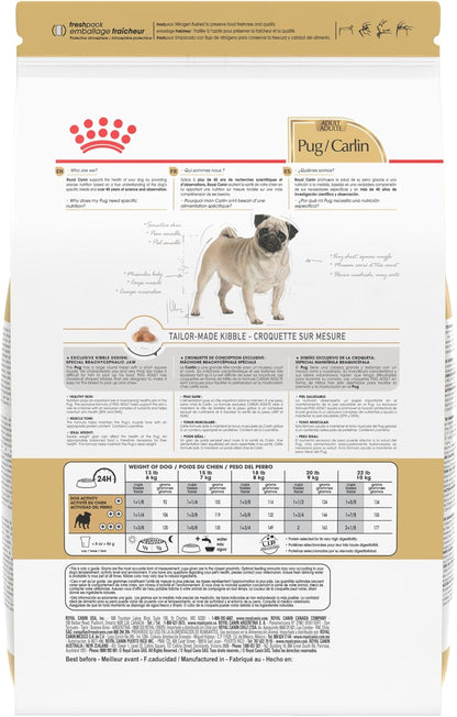 ROYAL CANIN Breed Health Nutrition Pug Adult Dry Dog Food, 10 Lb Bag3