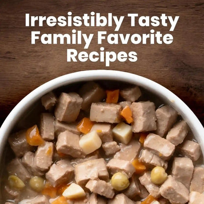 Blue Buffalo Family Favorite Recipes Sunday Chicken Dinner in Gravy Natural Wet Dog Food for Adult Dogs, Grain-Free Recipe with Natural Ingredients, Vitamins & Minerals, 12.5-Oz. Can (12 Count)6
