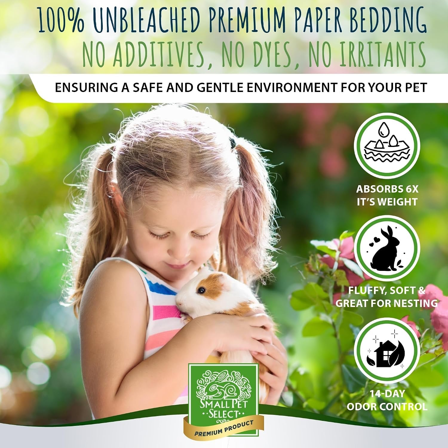 small-pet-select-rose-paper-bedding-odor-control-56-l-with-real-rose-petals-soft-absorbent-bedding-made-in-usa-for-guinea-pigs-rabbits-hamsters-small-pets