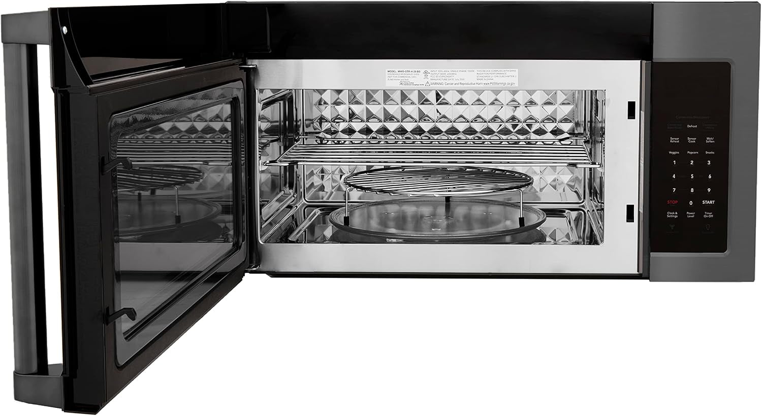 zline-30-1-5-cu-ft-over-the-range-microwave-in-black-stainless-steel-with-traditional-handle-and-set-of-2-charcoal-filters-mwo-otrcfh-30-bs