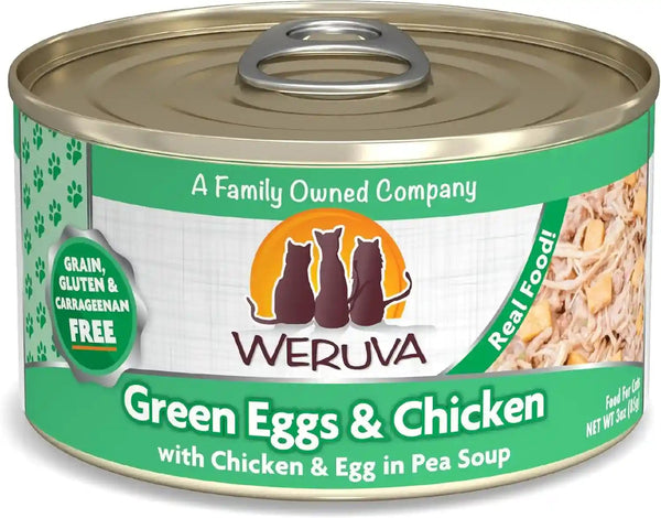 Weruva Classic Cat Food, Paw Lickin’ Chicken with Chicken Breast in Gravy, 3Oz Can (Pack of 24)28