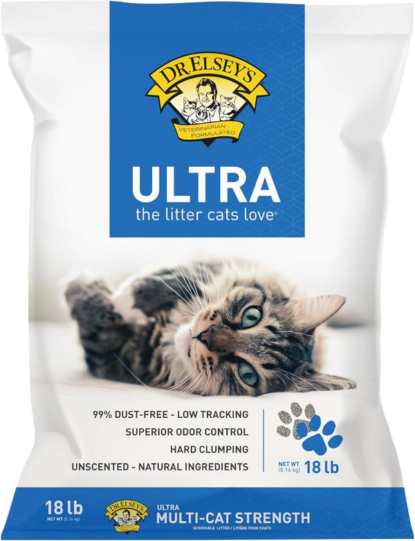 Dr. Elsey'S Ultra Unscented Clumping Clay Cat Litter 40 Lb. Bag11