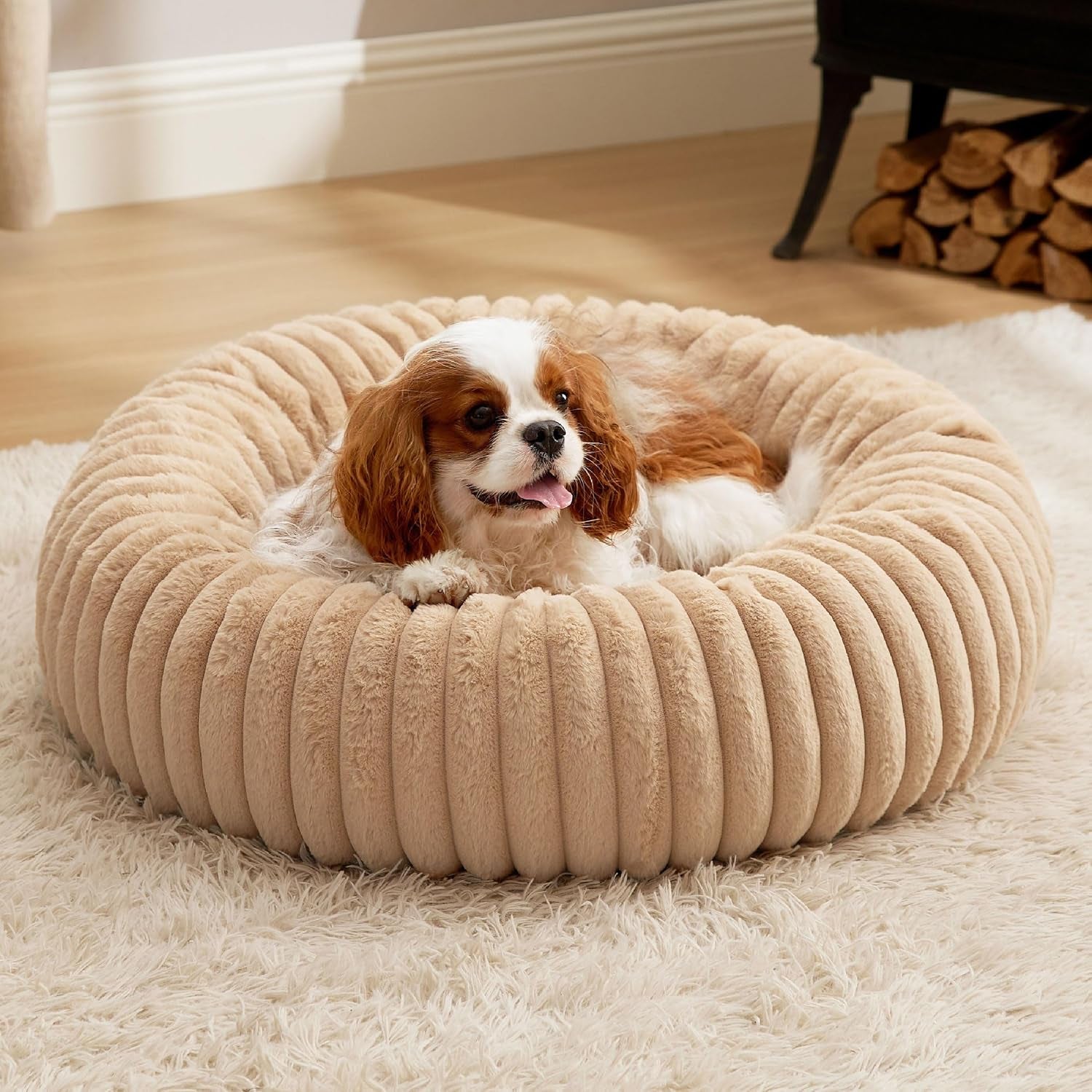 bedsure-comfyfleece™-donut-large-dog-bed-washable-faux-fur-with-corduroy-fleece-anti-slip-bottom-round-pet-bed-with-removable-cover-camel-brown-36x36x8-inches-36x36x8in-calming-round-pet-bed-support-plush-with-removable-corduroy-fleece-for-big-dog-anti-slip-bottom-camel-brown