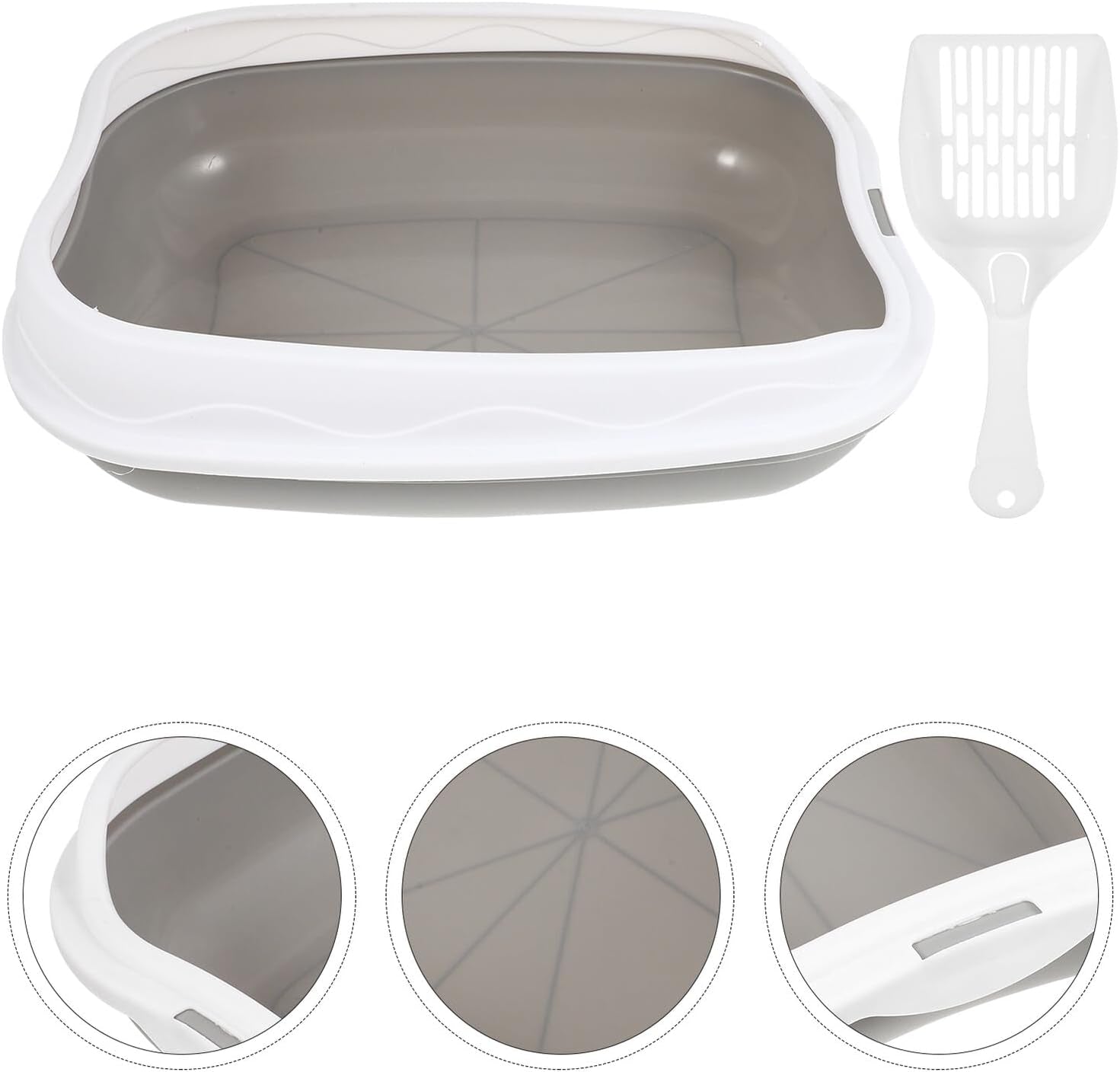 wakauto-kitten-litter-pan-anti-splash-durable-cat-litter-basin-semi-enclosed-grey-pet-toilet-for-indoor-kitten-training-and-housebreaking