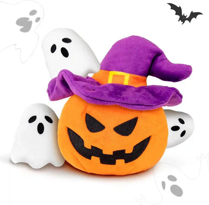 Lilfrd Dog Birthday Toy, Birthday Cake Toys for Puppy Gifts, Squeaky Plush Dog Toys16