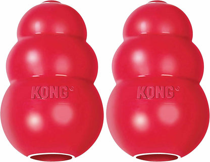 KONG Classic Stuffable Dog Toy - Fetch & Chew Toy for Dogs - Treat-Filling Capabilities & Erratic Bounce for Extended Play Time - Durable Natural Rubber Material - for Large Dogs12