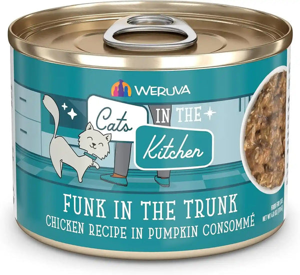 Weruva Cats in the Kitchen, Kitchen Cuties Variety Pack, Wet Cat Food, 3.2Oz Can (Pack of 12)28