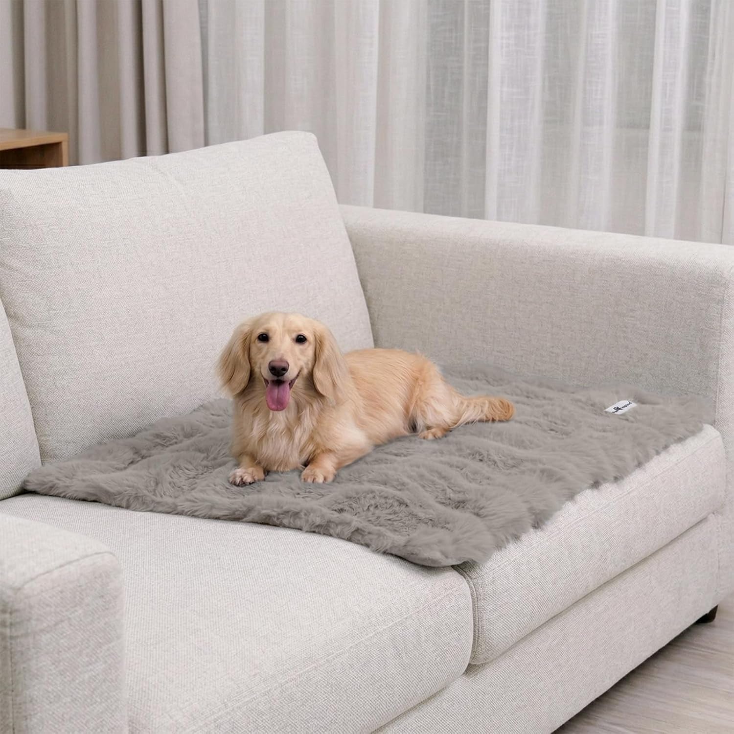 paw-inspired-waterproof-dog-blanket-40x30-inch-size-beige-soft-faux-fur-throw-fur-resistant-fleece-washable-pet-blanket-waterproof-protection-for-couch-bed-furniture-crate-car