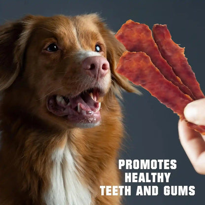 Dog Treats Duck Jerky 1.5 LB – Dog Food & High Protein Chews for Large, Medium & Small Breeds – Natural Healthy Training Strips & Snacks – Human Grade Real Meat – Grain Free, Rawhide Free, Bulk Pack4