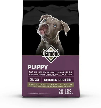Diamond Puppy High Protein Dry Dog Food, Chicken Protein, 40Lb | Puppy, Adult & Senior Dogs | DHA for Proper Brain & Vision Development | Guaranteed Probiotics for Digestive Support10