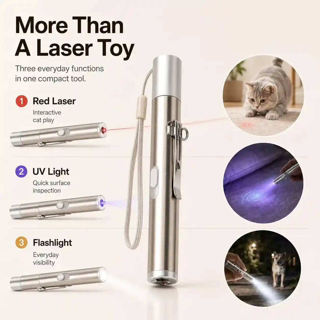 lbingbrother-2-pack-cat-toys-usb-rechargeable-kitten-toy-3-light-modes-portable-interactive-pet-dog-cat-mouse-toy-for-fun-chase-play-exercise-direct-usb-charging-3-light-modes-aluminum-body-pocket-clip-wrist-strap-indoor-play