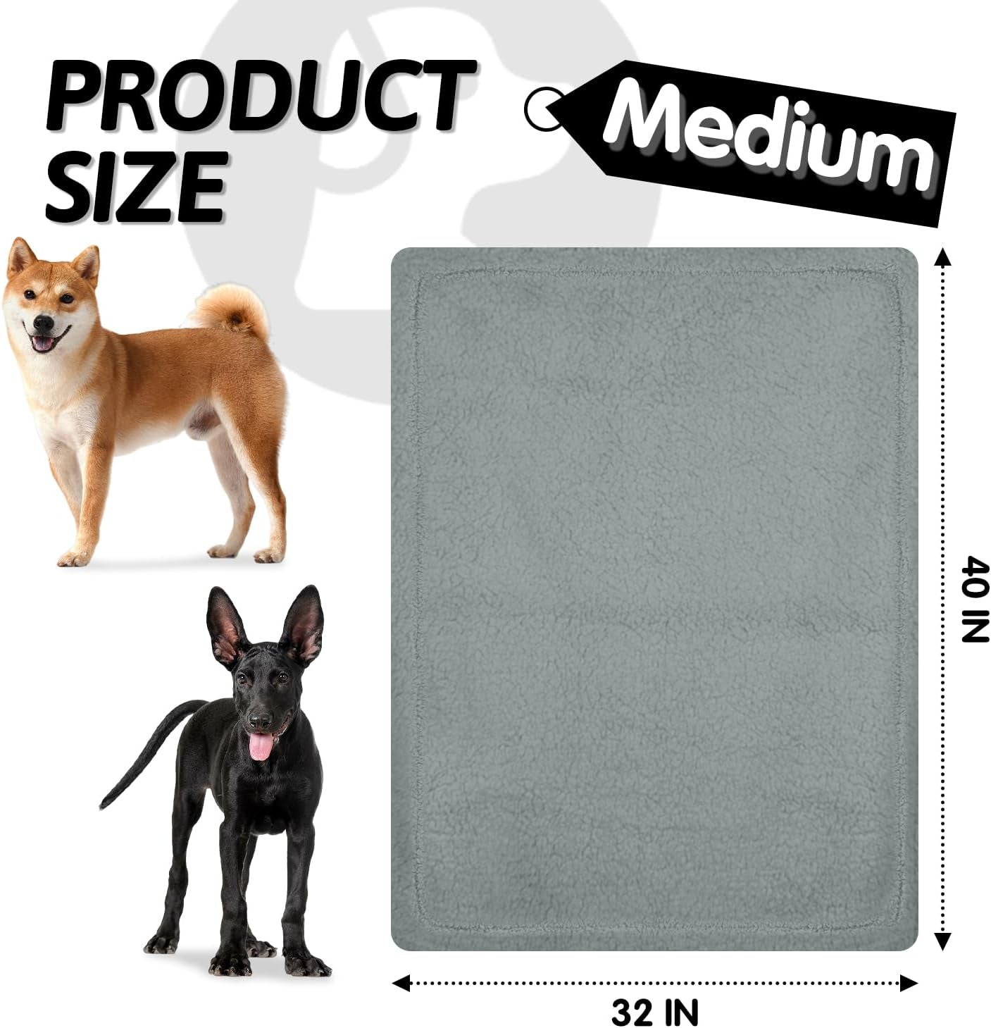 furrybaby-dog-blanket-soft-dog-blankets-for-large-dogs-puppy-essentials-washable-sherpa-fleece-cat-blanket-32x40-inches-for-bed-furniture-couch-sofa-medium-grey