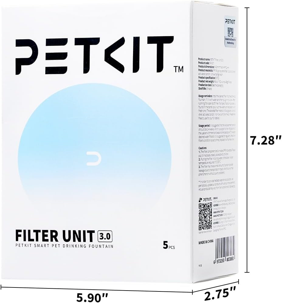 petkit-upgraded-filter-units-3-0-for-petkit-cat-water-fountain-5-pcs-replacement-fountain-filters-for-eversweet-2s-3-3-pro-eversweet-solo-solo2-solo-se-cybertail