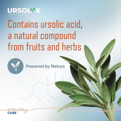 URSOLYX Soft Chews for Dogs, Medium Breed, Muscle Support, 60 Count | Ursolic Acid Supplement to Rebuild Muscle Strength & Mobility in Senior, Active or Recovering Dogs, 2 Month Supply5