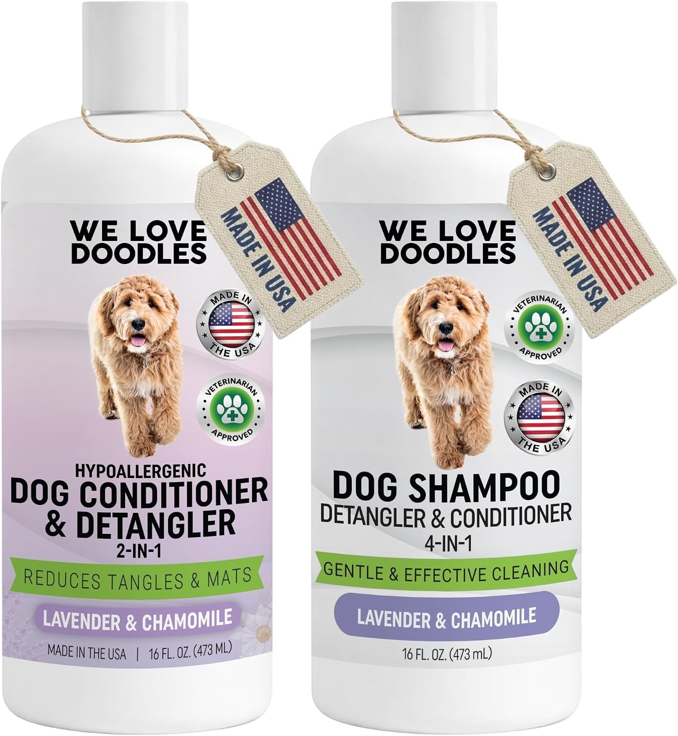 dog-shampoo-conditioner-detangler-hypoallergenic-tearless-lavender-16oz-for-sensitive-itchy-skin-best-shampoo-for-smelly-dogs-goldendoodle-poodle-doodle-puppy-pet-wash-soap-usa-made-4-in-1