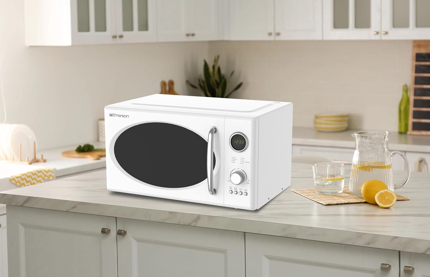 mwrg0901w-0-9-cu-ft-retro-microwave-with-1-000w-grill-function-800w-cooking-power-led-display-5-power-levels-8-auto-menus-glass-turntable-child-lock-white-countertop-design