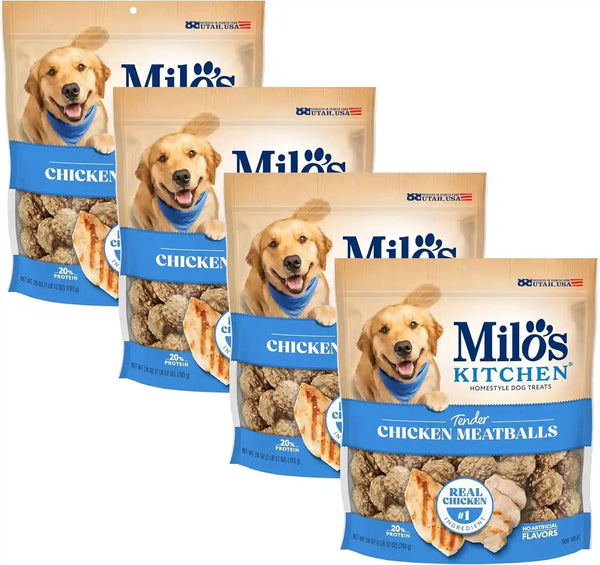 Milo’S Kitchen Chicken Meatballs Dog Treats, 18 Oz. Bag11