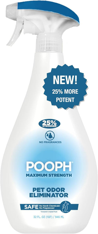 POOPH Pet Odor Eliminator Spray, 32 Oz | Unscented Pet Odor Eliminator Spray for Home Surfaces, Upholstery, Furniture, and Vehicles9