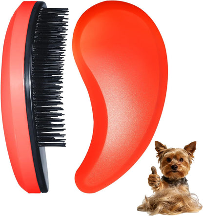 Small Dog Brush, Skin-Friendly Soft Bristles (Blue) | Puppy Hair Brush, Massage and Bath Supplies, Pet Grooming Tool for Teddy, Yorkies, Maltese, Shih Tzu, Chihuahua12