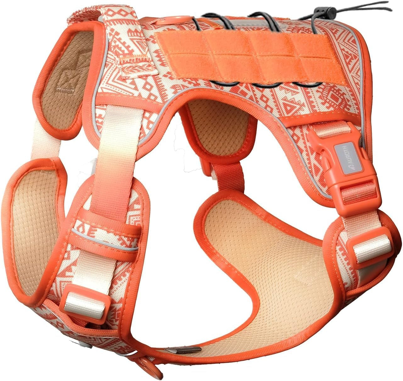 auroth-tactical-dog-harness-for-large-dogs-no-pull-adjustable-pet-harness-reflective-k9-working-training-easy-control-pet-vest-military-service-dog-harnesses-army-yellow-l
