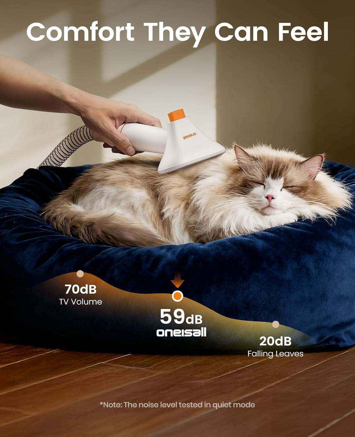 oneisall-dog-grooming-vacuum-15000pa-suction-captures-99-pet-hair-to-reduce-shedding-dog-grooming-clippers-quiet-brush-59db-with-4-accessories-2l-dust-canister-for-home-cleaning-orange