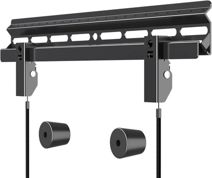 Studless TV Wall Mount for Most 23-60 Inch Tvs up to 99 Lbs, Low Profile No Drill TV Mount, Drywall Bracket with Max VESA 400X400Mm, No Stud, No Drill, Easy Install, MF81