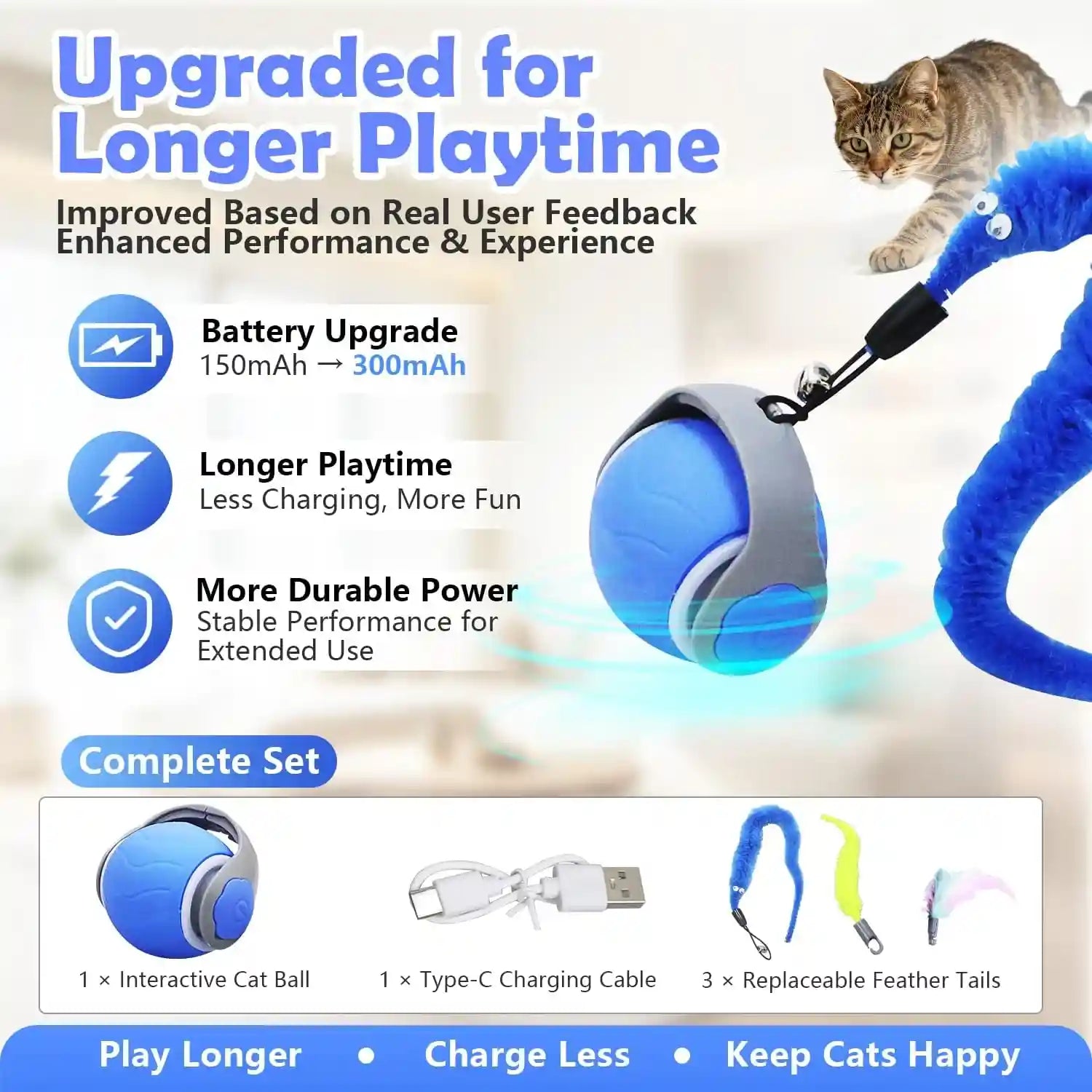 automatic-interactive-cat-ball-toy-for-indoor-cats-electric-moving-rolling-cat-teaser-ball-with-replaceable-feather-stimulating-puzzle-enrichment-exercise-for-kitten-adult-cats-cat-birthday-gift