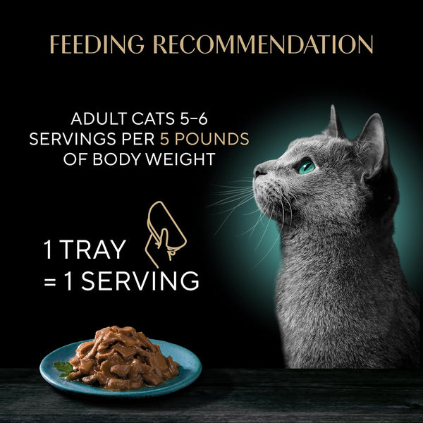Sheba Perfect Portions Grilled Bites Wet Cat Food, Tuna, 2.6 Oz, 24 Ct | Real Tuna, Snap-Peel-Serve Twin-Pack Trays, Zero Leftovers, Shredded Grilled Strips, Aafco-Compliant, 48 Servings4