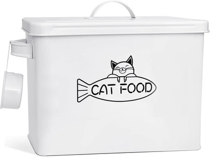 Vumdua Dog and Cat Food Storage Container, Farmhouse Pet Food Containers with Lid and Dry Food Scoop, Durable Airtight Great Gift for Pet Owners8