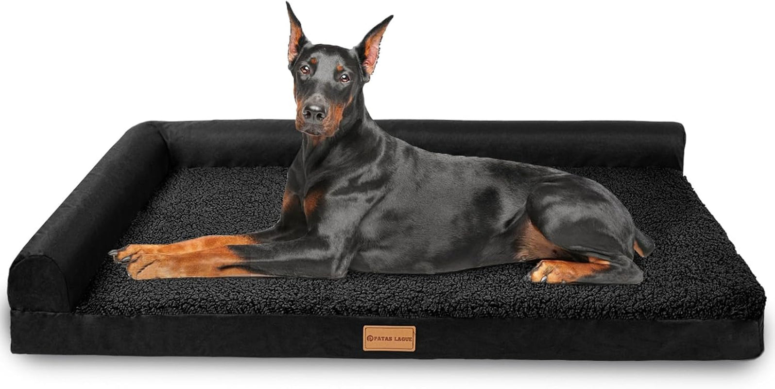 patas-lague-orthopedic-large-dog-bed-pet-sofa-beds-36x24-black-l-bolster-egg-crate-foam-dog-couch-for-large-sized-dogs-waterproof-removable-washable-cover-pet-mat-with-nonskid-bottom