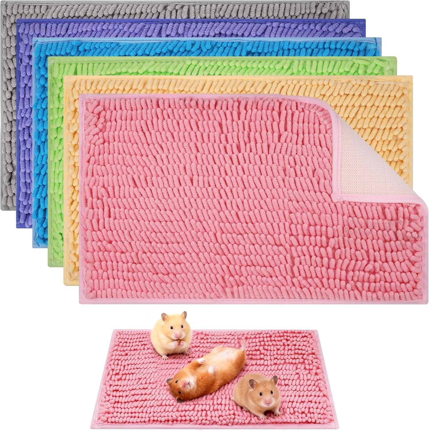 6-pcs-guinea-pig-cage-liner-20x12-inch-washable-fleece-bedding-mat-reusable-guinea-pig-bedding-pee-pads-for-small-animals-rabbit
