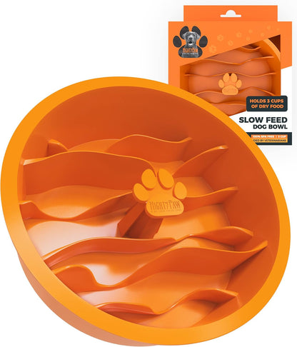 Mighty Paw Interactive Dog Lick Bowl, Bpa-Free Silicone, Anxiety Relief, Dishwasher Safe, 2 Modes, 4 Textures, Dental Health10