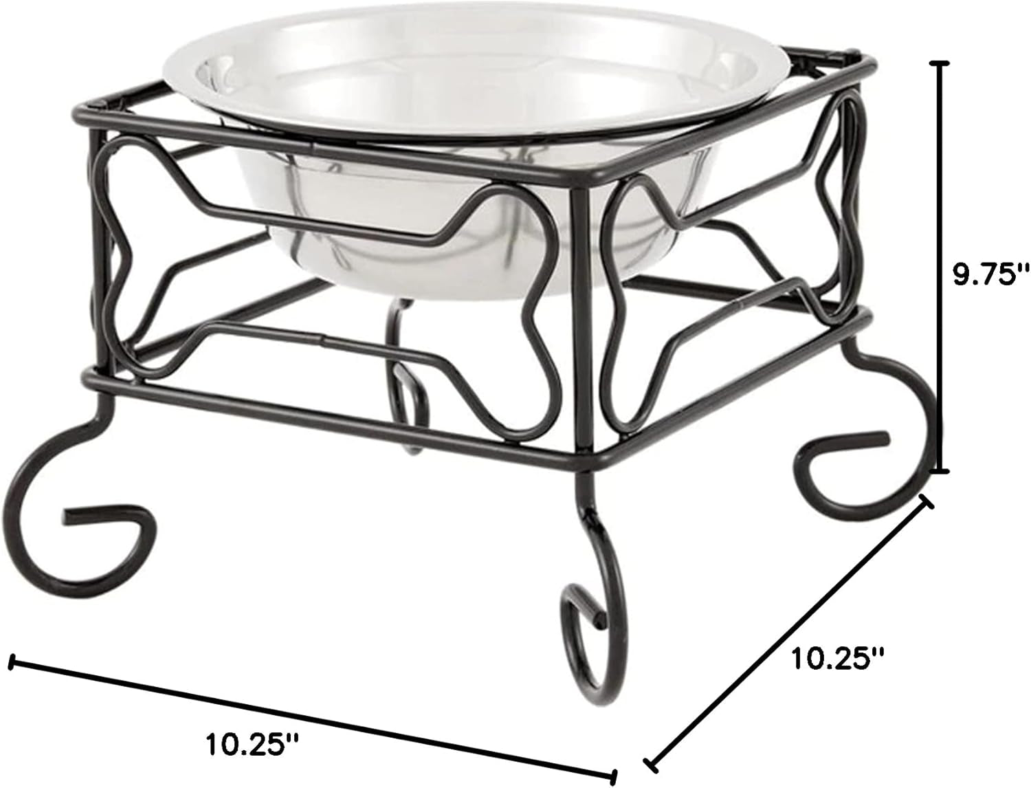 yml-wrought-iron-stand-with-stainless-steel-dog-bowl-large