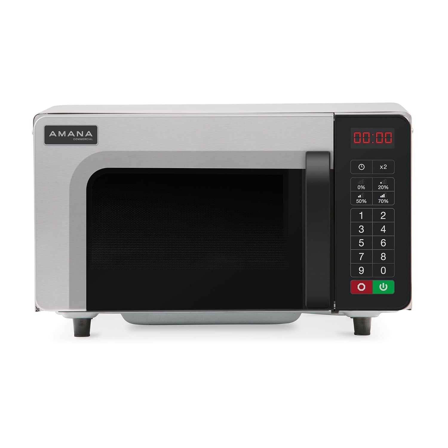 rms10tsa-1000-watt-heavy-duty-countertop-commercial-microwave-oven-with-push-button-controls-for-restaurant-buffet-catering-0-8-cu-ft-20w-x-16-1-2d-x-12-1-4h-stainless-steel-120v-nsf
