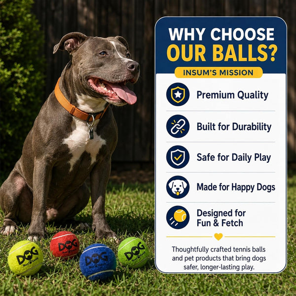INSUM Small Tennis Balls for Dogs - 2 Inch 20 Pack Squeaky Dog Balls | Built in Squeaker, Durable, SGS Non-Toxic Test, Mini Tennis Balls for Small Breeds, with Mesh Bag9