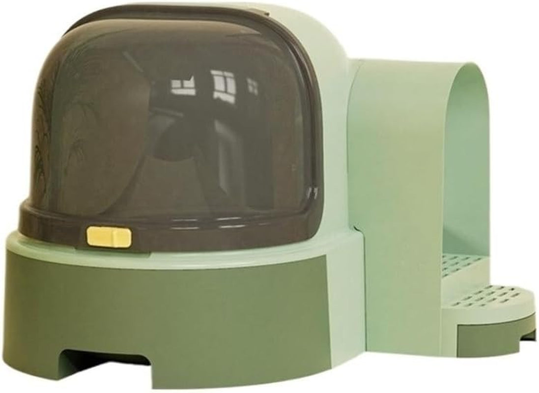 pet-supplies-extra-large-enclosed-cat-litter-box-with-scoop-splash-proof-drawer-designbrown