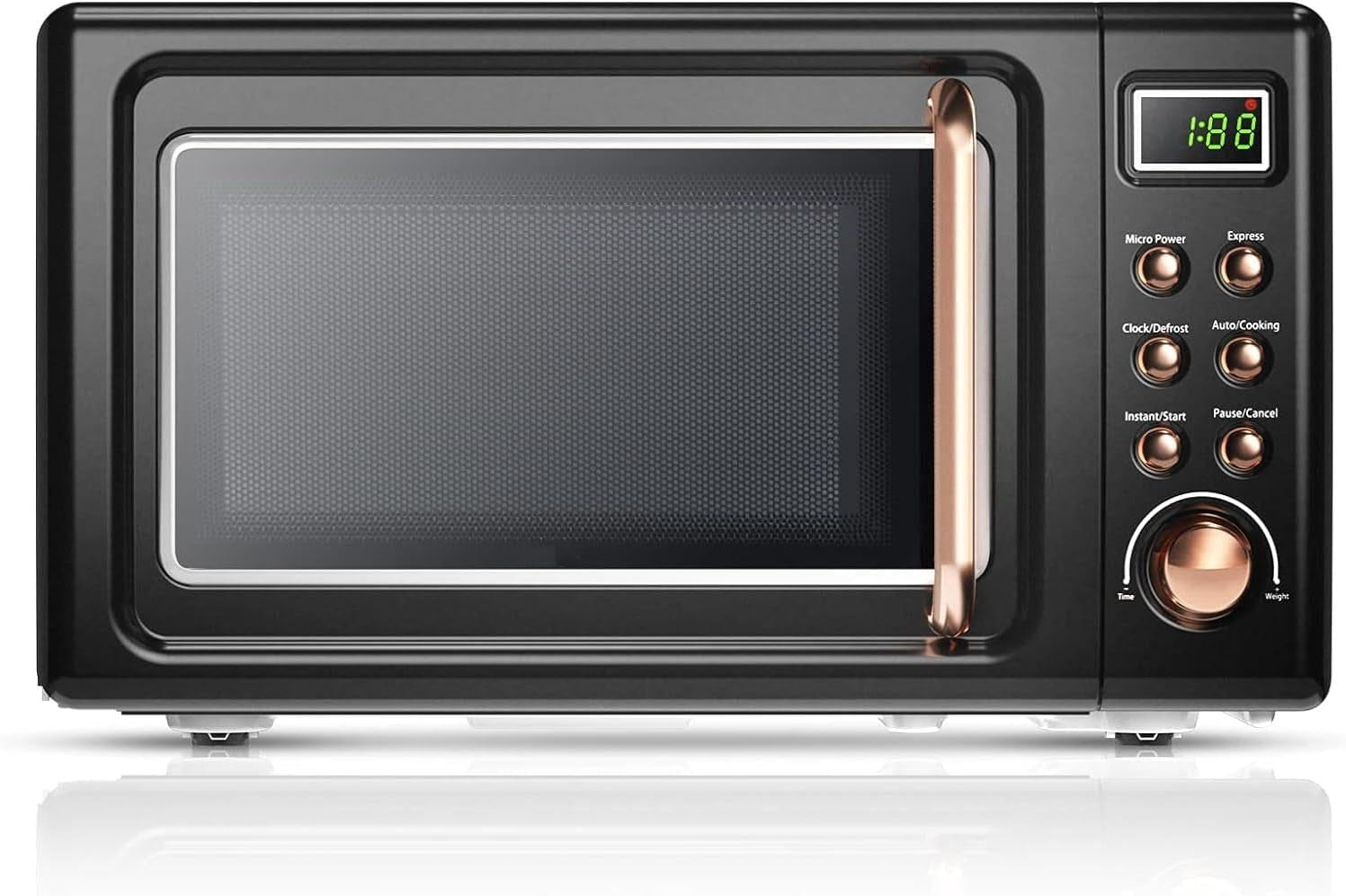 retro-microwave-0-7cu-ft-700-watt-countertop-microwave-5-micro-power-defrost-auto-cooking-function-led-display-child-lock-small-microwave-for-kitchen-rv-dorm-golden