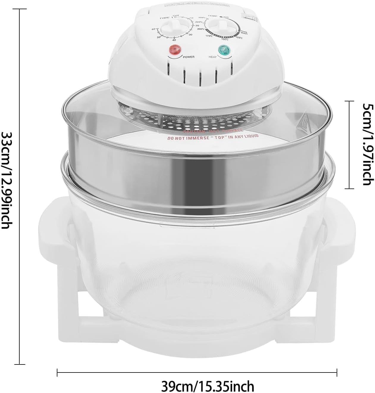 17l-17-96qt-turbo-electric-glass-air-fryer-w-2-grill-electric-turbo-convection-oven-roaste-360-viewable-airy-fryer-with-expansion-ring-multifunction-oilless-halogen-oven