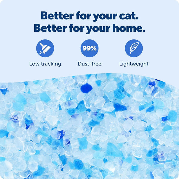 Petsafe Scoopfree Premium Crystal Litter, Fresh Scent, 4.3 Lb Bag, 2 Pack5