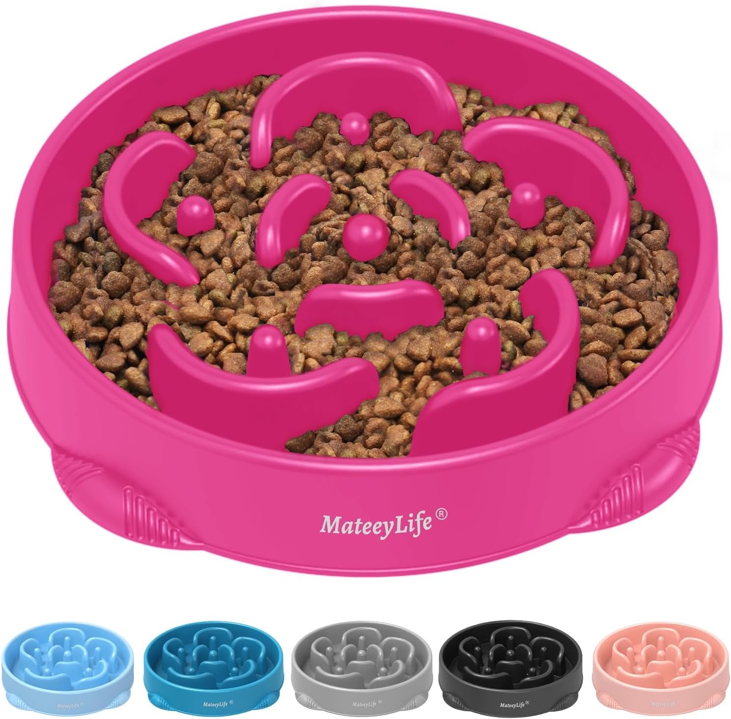 mateeylife-2-pack-slow-feeder-dog-bowls-2-cups-dog-puzzle-feeder-bowl-food-contact-safe-dishwasher-safe-non-slip-base-maze-design-for-fast-eaters-for-dogs-and-cats-daily-mealtimes